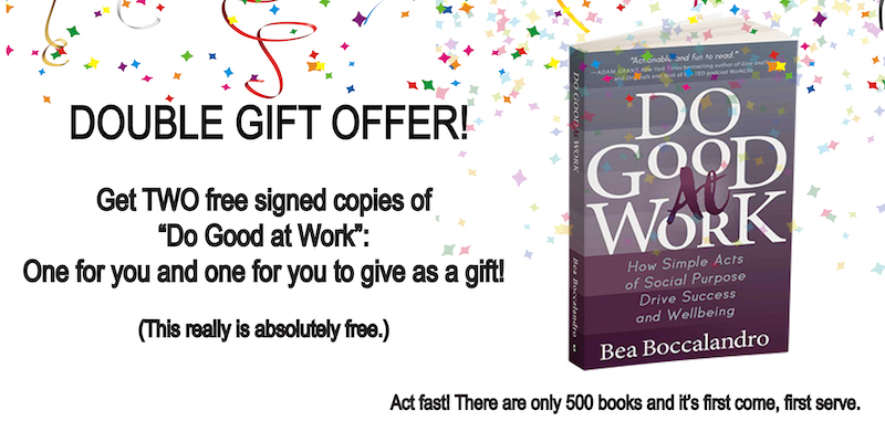 Double gift offer logo